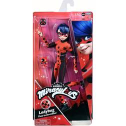 Bandai Miraculous Ladybug Fashion Dukke 26 cm Ladybug og Cat Noir dukker P50006
