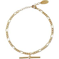 Orelia T-Bar Chunky Fiagaro Bracelet - Gold