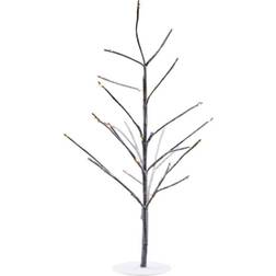 Sirius Kira Træ, H35cm, Brun/Snehvid Dekorationsfigur