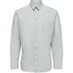Selected Slhslimnew-Linen Shirt Ls W Noos