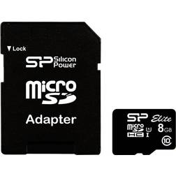 Silicon Power Elite MicroSDHC UHS-I 8GB
