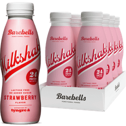 Barebells Milkshake Strawberry 330ml 8 stk
