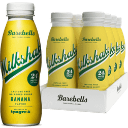 Barebells Milkshake Banana 330ml 8 stk