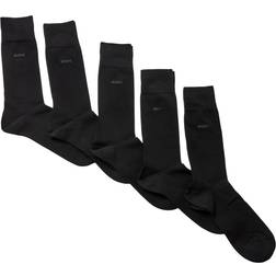 HUGO BOSS Fivepack of Cotton-blend Socks in Regular Length Ankelstrømper hos Magasin