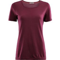 Aclima Lightwool T-Shirt Woman-zinfandel-2XL