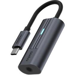 Rapoo USB C-3.5mm M-F Adapter