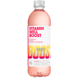 Vitamin Well Boost Raspberry Blueberry 500ml