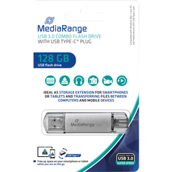 MediaRange USB 3.1 Combo OTG 128GB
