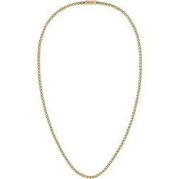 HUGO BOSS Curb Chain Necklace - Gold