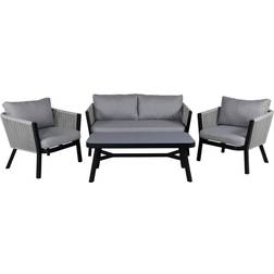 Venture Design Virya Loungesæt, 1 borde inkl. 2 stole & 1 sofaer