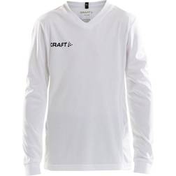 Craft Sportsware Squad Jersey Solid LS JR - White