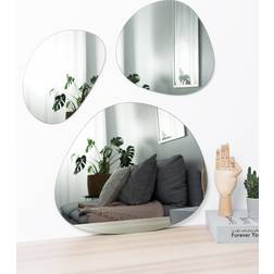 Incado Design spejlsæt Warm Grey Vægspejl
