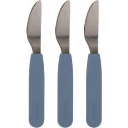 Filibabba Silikone Knive 3-pack Powder Blue