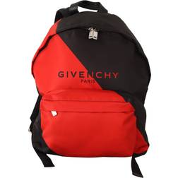 Givenchy Red & Black Nylon Urban Backpack Multicolor ONESIZE