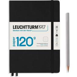 Leuchtturm1917 Notebook A5 120g Black Dotted