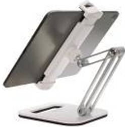 4smarts Tisch Ständer ErgoFix H23 für Smartphones & Tablets weiß/ silber 456313