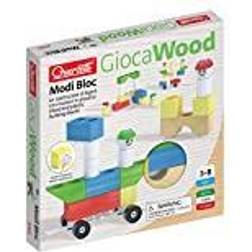 Quercetti Wooden blocks Modi Block 18el (040-0701)