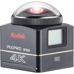 Kodak PIXPRO SP360 4K Aqua, Fuld HD, CMOS, 12,76 MP, 120 fps, Wi-Fi, 1250 mAh