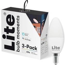 Lite Bulb Moments White & Color Ambiance LED Lamps 4.5W E14