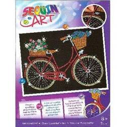 "Sequin Bicycle 25x34cm" Ramme