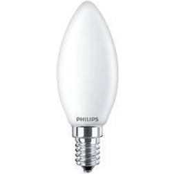 Philips Master Value LED Kerte Dæmpbar 3,4W 927 E14 B35 mat 470lm