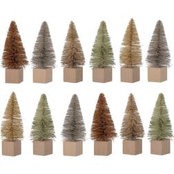 Bloomingville ´Ovie´ træer 12 stk Julepynt