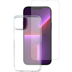 4smarts iPhone 14 Plus Second Glass X-Pro 360° Protection Set (Cover Skærmbeskyttelse)