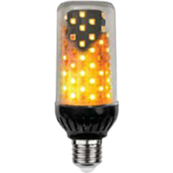 Firelamp LED flammepære E27 Sort