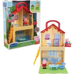 Giochi Preziosi Peppa Pig Playset Casa Pop Up With 3 Different Rooms And 2 Figures