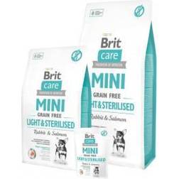 Brit Care Mini Light & Sterilised Kanin, Laks 7