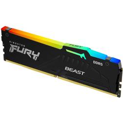 Kingston Fury Beast RGB Black DDR5 6000MHz 16GB (KF560C36BBEA-16)