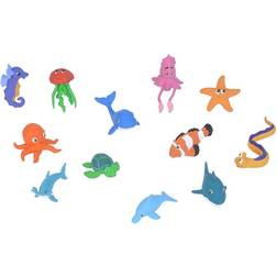 Wild Republic 20826 Figurines Figures Ocean Babies Playset, Nature Tube, 12 Pieces, Multi, Star, Jelly Fish