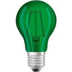 Osram E27 standardpære grøn