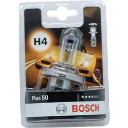 Bosch Pære Plus 50,H4,12V,60/55W,P43t