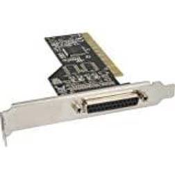 InLine Multi I/O Controller Card Parallel Adapter PCI IEEE 1284 (66630I)