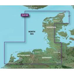 Garmin Bluechart g3 North Sea, Alborg to Amsterdam Coastal and Inland Charts
