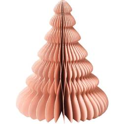 Broste Copenhagen Paper Christmas Tree, Ø 13 x H 15 cm, støvet pink Juletræspynt