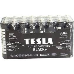 Tesla Black Alkaline battery AAA LR03 (24 pcs