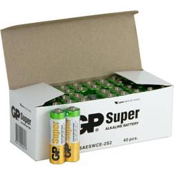 GP Batteries Super AA batterier 1,5V (Alkaline) 40-Pack