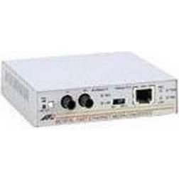 Allied Telesis AT MC101XL Fibermedieomformer 10Mb LAN 100Base-FX, 100Base-TX RJ-45 ST multimodus op til 2 km 1310 nm