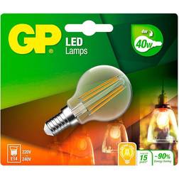 GP Batteries Lighting Filament Mini Globe E14 4W (40W) 470 lm 078142