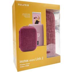 Fuji film instax Mini Link Printer Case soft pink