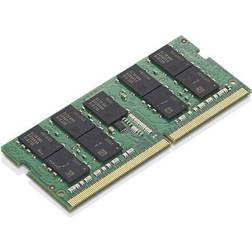 Lenovo DDR4 modul 32 GB SO DIMM 260-PIN 2933 MHz PC4-23400 1.2 V ikke bufferet ECC for ThinkPad P1 Gen 3 P15 Gen 1 P15v Gen 1