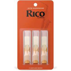 Rico by DAddario Alto Saxophone Reeds 1.5 (3 Pack)