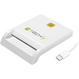 Techly SmartCard reader/writer USB-C