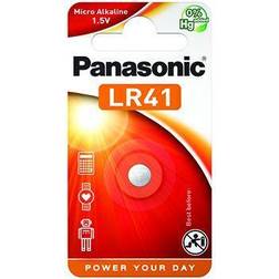 Panasonic LR41 Knapcelle Batteri