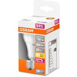 Osram LED-pære E27 8,8W 827 Superstar, mat dæmpbar