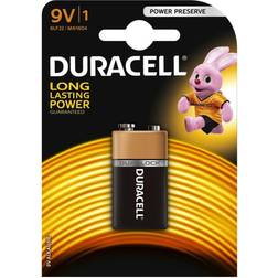 Duracell 6LR61, Single-use battery, 9V, Alkaline, 9 V, 1 stk, Prisme