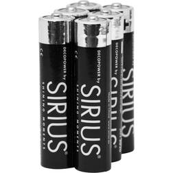 Sirius DecoPower AA batterier, 6stk sæt
