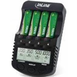 InLine 01287 batterioplader Husholdningsbatteri AC DC (01287)